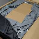 Upgrade 7-Layer Heavy Duty RV Cover 14-16 FT | Fits RVs with Roof Top A/C | All-Weather Travel Trailer RV Cover for Snow & Wind Protection | Rip-Stop Camper Cover with 4+2 Straps