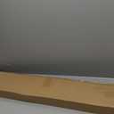 44" W x 60" H Cordless Faux Wood Blinds, 2" Slat, White, Room Darkening, Light Filtering, Waterproof, Inside Mount