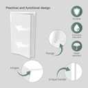 Vent Systems 10'' x 20'' Inch White Metal Access Panel - Easy Access Doors - Access Panel for Drywall, Wall, Electrical and Plumbing Service Door