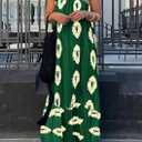 PRETTYGARDEN Women's 2026 Summer One Shoulder Maxi Dress Printed Flowy Boho Long Sundresses Spring Beach Vacation Clothes (M)