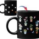 Onebttl Gardening Gifts Mug for Gardeners, Plant Lady - 12OZ Heat Sensitive Color Changing Ceramic Mug