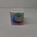 Night Lights Bluetooth Speaker, Alarm Clock Touch Sensor Dimmable Multi-Color Changing Bedside Lamp, MP3 Player, Wireless