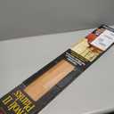 Tivoli II Self Adhesive Vinyl Floor Planks, 10 Pack - 6" x 36", Maple - Peel & Stick, DIY Flooring - Natural Wood Grain Feel for Kitchen, Dining Room & Bedrooms by Achim Home Decor