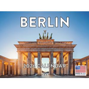 Berlin Calendar 2026 Monthly Wall Calender 12 Month | American Made In The USA