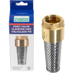 Foot Valve, 1" Female connection Works with all brands of Pumps