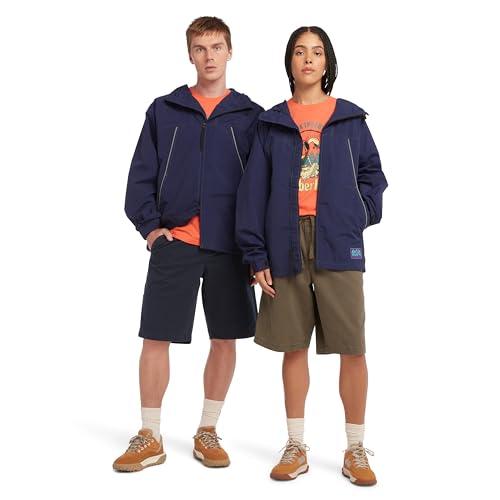 Timberland Men's Water-Repellent Full-Zip Jacket, Ocean Cavern, Large