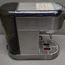 Espresso Machine 20 Bar, Compact Espresso Maker, Stainless Steel Expresso Coffee Machines with Steam Milk Frother & 34oz Removable Water Tank for Cappuccino, Latte, Home Office Use, Silver