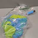 LAYCOL Baby Swimming Float Inflatable Baby Pool Float Ring with Sun Protection Canopy,add Tail no flip Over for Age of 3-36 Months (Large, Blue)