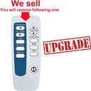 RCECAOSHAN Replacement for Frigidaire Air Conditioner Remote Control Model Number RG15D/E-ELL RG15D/E-ELL1