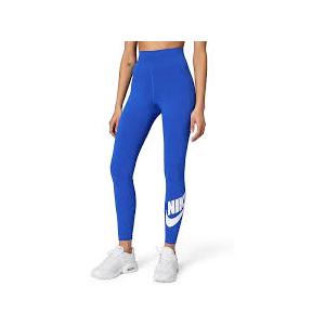 Nike Women's One High-Waisted Seamless Tight (Midnight Navy/White), Medium