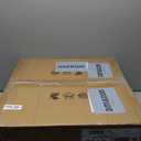 42 Inch Retractable Ceiling Fan, Chandelier Ceiling Fans with Lights, Silent DC Motor, 6 Speeds, 3 Color Changing for Bedroom Living Room (Silver)