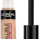 L'Oreal Paris Makeup Infallible Full Wear Waterproof Matte Concealer, Full Coverage, Biscuit, 0.33 fl. oz.