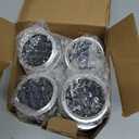 12 Pack Solar Mason Jar Lid Lights - 30 LED Firefly Fairy String Lights, Waterproof Outdoor Solar Lights with Hangers for Regular Mouth Jars (No Jars Included)