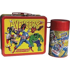 Surreal Entertainment Avengers Assemble Tin Titans Previews Exclusive Lunch Box with Beverage Container Surreal Entertainment Avengers Assemble Tin Titans Previews Exclusive Lunch Box with Beverage Container