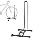 NUANYFXI Bike Stand Bike Floor Stand Single Parking Rack Stand for Mountain MTB Road Bicycles Indoor Garage Storage (Classic), black