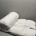 DOWNFORT Ultra-Soft Feather Down Fiber Comforter King Size, Luxurious Hotel Collection Fluffy Duvet Insert for All Season, High Fill Power, Fluffy and Cozy with Corner Tabs, White 106” x 90”