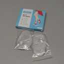 Ball of Foot Cushions (2 Pairs Gel Shoe Inserts), Heel Inserts for Women, Non Slip Heel Pads, Heel Cushions for Women Foot Pain Relief and Comfort, One Size Fits Any (Clear)