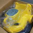 WELLFUNTIME Inflatable Water Park with Blower, Bouncy Castle with Water Cannon and Double Basketball Rings