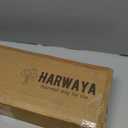 Harwaya Floating Shelves for Wall 36 Inches Long 8 Inch Deep, Large Wall Book Shelves for Bedroom, Rustic Wood Hanging Bookshelf for Living Room Office Kitchen Closet Organizers and Storage - Set of 3