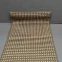 Kitchen Rugs Mat Non Slip Washable, Super Absorbent Kitchen Mats for Floor, Rubber Backing Soft Braided Standing Floor Mats Sink Mat Runner Rug, Easy to Clean and Maintain, Brown 17"x30"