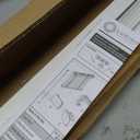 Lumino 1" Light Filtering Vinyl Mini Blinds, 24" W x 64" L White