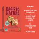 Back to Nature Rosemary & Olive Oil Harvest Whole Wheat Crackers, Non-GMO, Plant-Based Snack, Made with Whole Grain Wheat & Sea Salt, 7 oz Box BBD: 29 May 2026