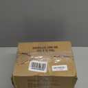 Probrico Flat Black Entry Door Knobs and Single Cylinder Deadbolt Lock Combo Set, Exterior Lockset, Keyed Alike, Set of 4