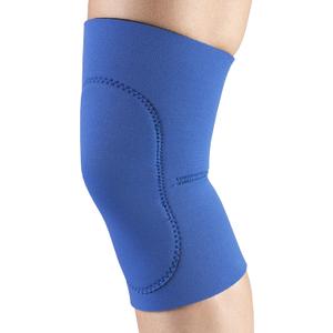 OTC Knee Support, Oval Pad, Slip-on Sleeve, Neoprene, Medium (Blue)