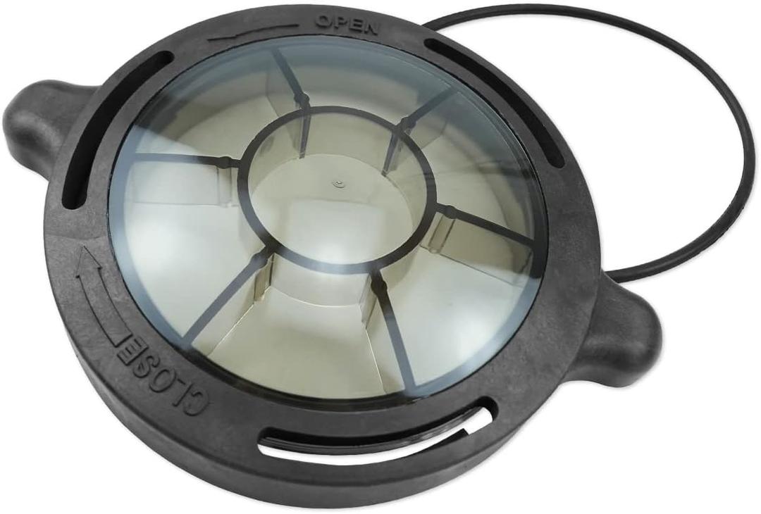 Pool Pump Lid Replacement Fit for Splapool Pureline Deluxe Above-Ground In-Ground Pool Pumps 0. 75 hp 1 hp 1.5hp Pump Pool Strainer Lid Replace #72728 72729 72730 72729 Swimming Pool Pump Basket Cover