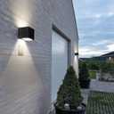 SOTTLOT Solar Lights, 2pcs Up and Down Solar Wall Lights Outdoor Waterproof, 4000K 700LM Cube Design Dusk to Dawn Solars Outdoor Light for Outside Porch Pergola Patio Yard Decor
