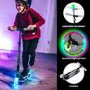 AERO MOBILITY Two-Wheel Kick Scooter for Kids 5-7 with Dynamic RGB Lights, C2-RGB