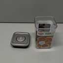 OXO Steel POP Container Small Square Short (1.1 Qt/1 L) - Airtight Food Storage - Ideal for Brown Sugar, Tea,Grey