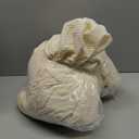 Turquoize 3 Piece T Cushion Loveseat Slipcovers Sofa Cover for 2 Cushion Couch Cover Washable Sofa Slipcover Furniture Covers with 2 Individual T Cushion Seat Covers (2 Cushion Loveseat, Cream)