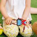 ABOOFAN 4Pc Funny Wooden Toy Ornaments Hanging Decoration Wood Puppet Doll Toys Wooden Hanging Puppet Toys Marionette Pull String Doll (Random Style)