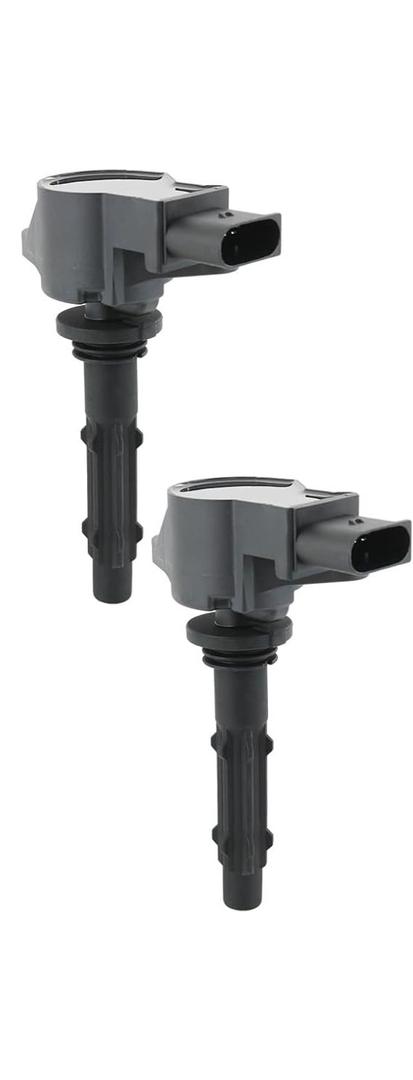 DICMIC Set of 2 Ignition Coil Pack Compatible with Mercedes Benz E350 GLK350 ML350 ML450 R350 S400 C230 C280 C300 C350 CLK350 SLK280 SLK300 SLK350 V6 3.0L 3.5L Replace# UF535, UF585, C1691, 5C1748