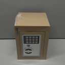 Yuanshikj Electronic Deluxe Digital Security Safe Box Key Keypad Lock Home Office Hotel Business Jewelry Gun Cash Use Storage money (OCHRE YELLOW)