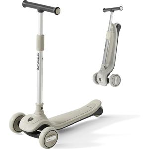 3 Wheel Scooter for Kids 3-18, 2 Riding Modes,4 Heights, Foldable
Smart Lock Switch Supports Confident Riding, 3 LED Light Wheels,220 lb Capacity For Family Bonding, Premium Engineered Design