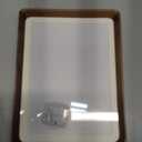 Natural Wood Photo Frames Inspired Tabletop Picture Frame with Mat, Vertical or Horizontal Display (Walnut, 6x8 Matted to 5x7)