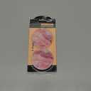 Car Cup Holder Ceramic Coasters 2 Pack, 2.56 in Anti Slip Absorbent Coaster with Cork Base and Finger Notch, Funny Cute Car Accessories Interior for Women, Pink Stone