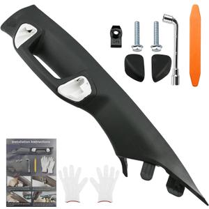 Upgrade Driver Side A-Pillar Grab Handle for toyota tacoma 3rd Gen 2016-2023 Fit for tacoma Driver Side Grab Handle, Enhances Comfort and Accessibility, Sturdy, Noise-free, Easy to install, Black