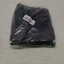 Navy Small Linen Textured Curtains 30 inches Length Light Filtering Semi Sheer Short Curtains Back Tab Pocket Boho Kitchen Tier Window Curtain for Bedroom 26x30