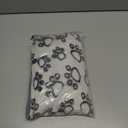 Luciphia Premium Soft Dog Blanket for Small Medium Large Dogs Washable 300GSM Fluffy Warm Fleece Puppy Cat Paw Print Pet Flannel Grey Paw L(41"x31")