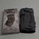 Sparthos Knee Brace - Relieves ACL, MCL, Meniscus Tear, Arthritis, Tendons Pain - Open Patella Design with Dual Hinges - Patellar Compression Support, Plus Size Fit - For Men and Women (XXX-Large)