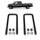 929-724 Rear Leaf Spring Axle U-Bolt Kit, Compatible with Cadillac Escalade 1999-2000, GMC Yukon Sierra 1967-2021, Chevy Silverado Suburban 1971-2021, Grade 8 Bolt, 5/8x 2 9/16x 9 5/8In