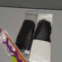 Human Crochet Hair Kinky Curly Crochet Human Hair 18 Inch 120g Afro Kinky Curly Knotless Pre-Separated Feather Crochet Human Hair Invisible Crochet Hair Extensions 100 Strands Natural Black (1B#)