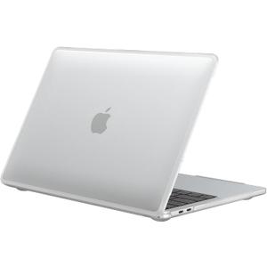 BlueSwan Anti-Cracking Hard Shell Case for MacBook Pro 13 inch, M2/M1 2022-2016 A2338 A2289 A2251 A2159 A1989 A1706 A1708, Scratch Resistant & Drop-Protection Soft TPU Bumper, Frosted White