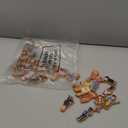 Blosssound 30 Pcs Wooden Community Helpers Toys Multicultural Career Wooden People Figures Small Diversity Professionals Wood Blocks for Preschool Classroom Play Games Educational Activity Supplies