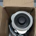 InSinkErator Badger 5 Garbage Disposal with Power Cord, Standard Series 1/2 HP Continuous Feed Food Waste Disposer, Badger 5 W/C, No Size, Black/Gray