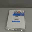 2.5" Round Labels - Permanent Adhesive, White Matte - Great for Candle and Jar Lids, Products, Favor Labels - Pack of 1,200 Circle Stickers, 100 Sheets - Inkjet/Laser Printers, OL350WX, OnlineLabels