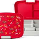 Simple Modern Disney Cars Kids Bento Box, Lunch Box | 3 Compartments | Lightning McQueen Divided Lunch Container for Toddlers, Girls, Boys | BPA Free, Leak Resistant, Dishwasher & Microwave Safe